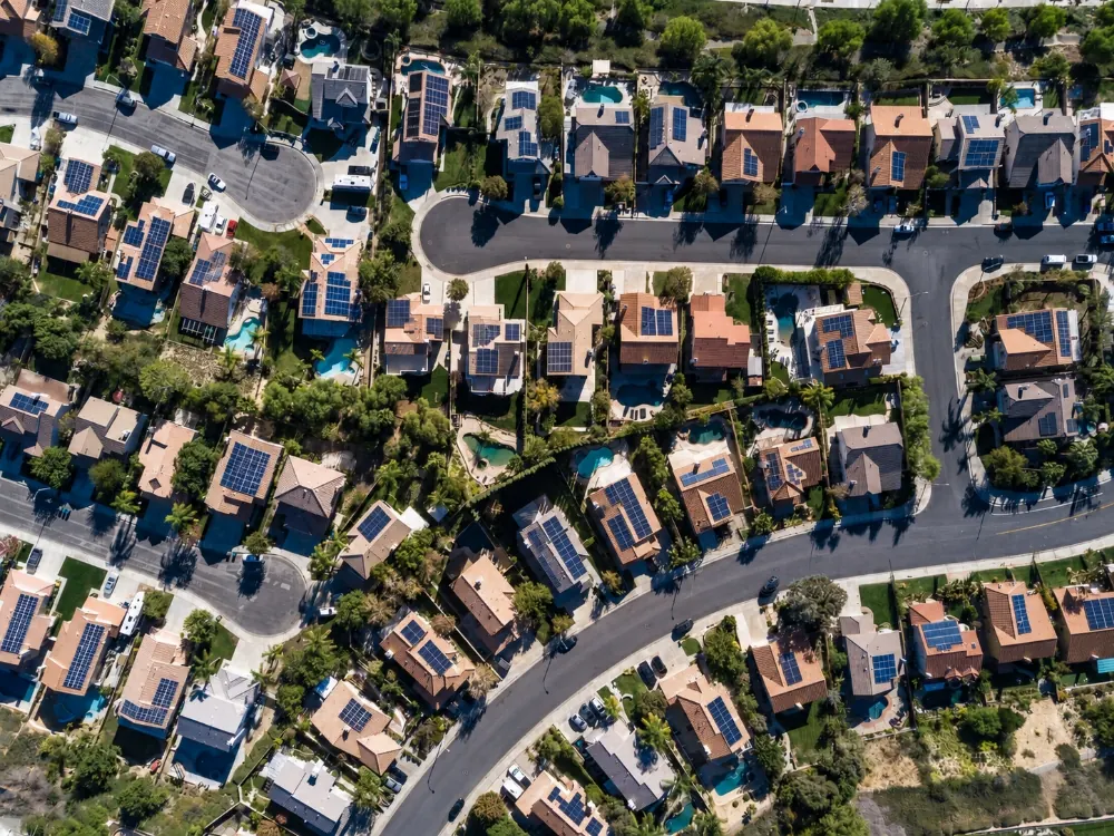 Solar installation in San Pablo, California